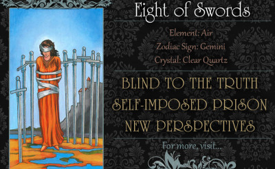 塔羅牌義：寶劍八 Eight of Swords