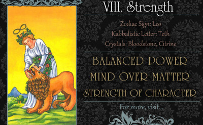 塔羅牌義： Strength 力量