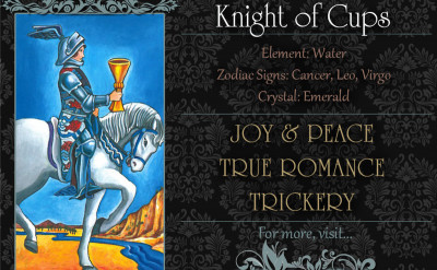 塔羅牌義：聖杯騎士 Knight of Cups