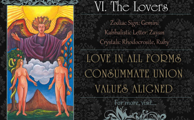 塔羅牌義： The Lovers 戀人