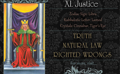 塔羅牌義：正義 The Justice