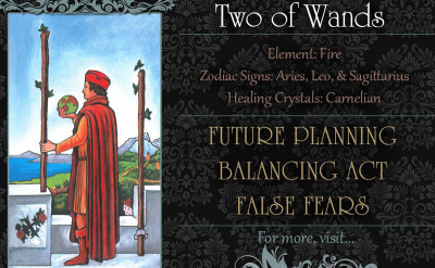 塔羅牌義：權杖二  Two of Wands