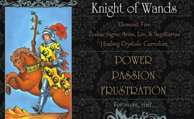 塔羅牌義：權杖騎士  Knight of Wands