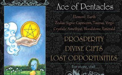 塔羅牌義：錢幣一 Ace of Pentacles