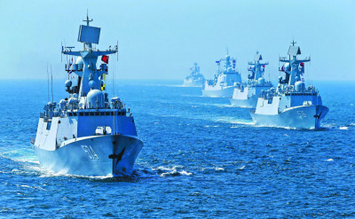 為登陸戰作準備，中國解放軍宣布台海軍演！